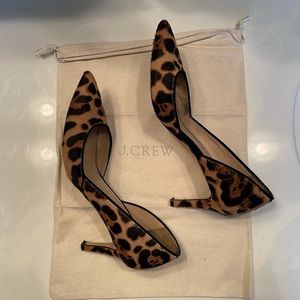 J. Crew - Colette D'Orsay Calf Hair Pumps